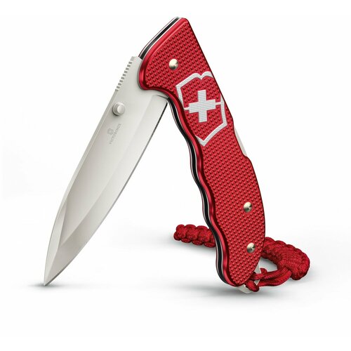 Нож перочинный Victorinox Evoke Alox (0.9415. D20) 136мм 5функц. красный подар. коробка нож многофункциональный victorinox excelsior alox с чехлом красный