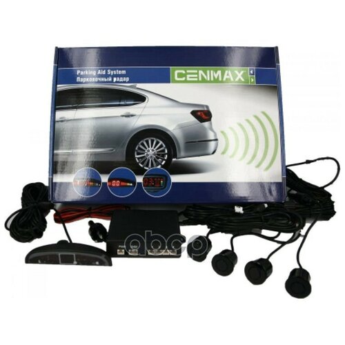 Парковочный Радар Cenmax Ps-4.1 Black, 4 Датчика Cenmax арт. PS-4.1 b