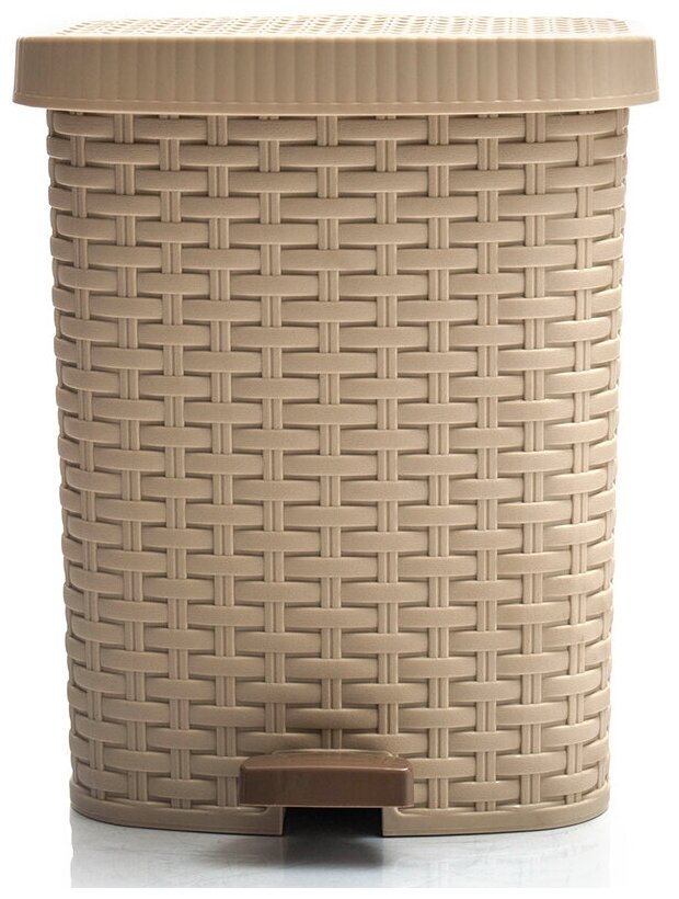 фото Контейнер педальный для мусора «Артлайн» 12 л. Полимербыт 488