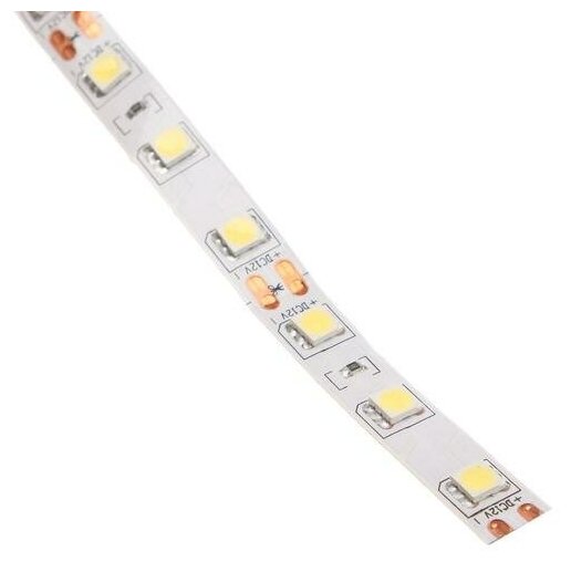 Светодиодная лента Ecola PRO, 12В, SMD5050, 5 м, IP20, 14.4Вт/м, 60 LED/м, 6000К 5501906 - фотография № 4