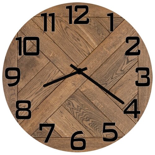 фото Svs настенные часы svs 3002999 паркет