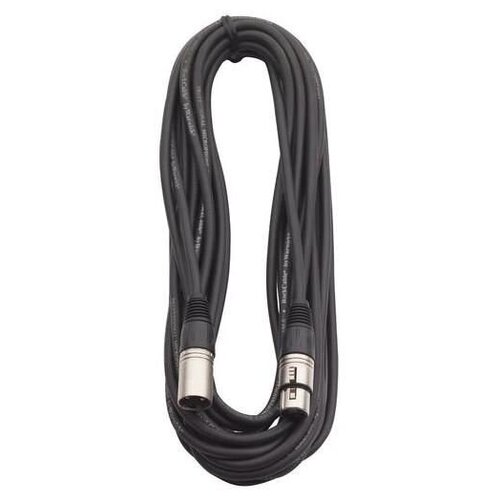 кабель микрофонный boya by bca6 xlr black Rockcable RCL30315 D6 микрофонный кабель, 15 метров