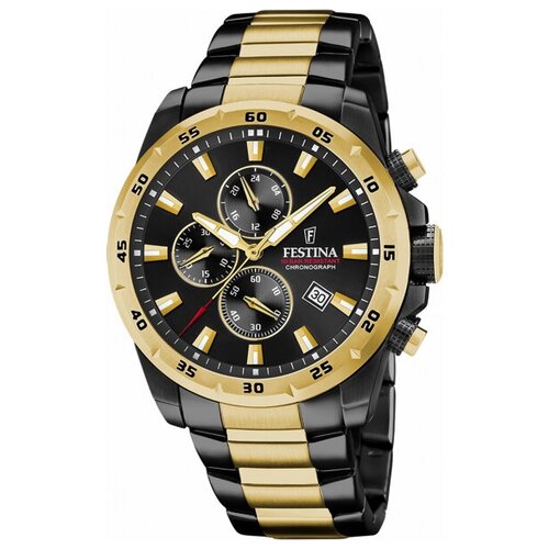 Наручные часы FESTINA Chrono Sport, черный наручные часы festina chrono sport серебряный