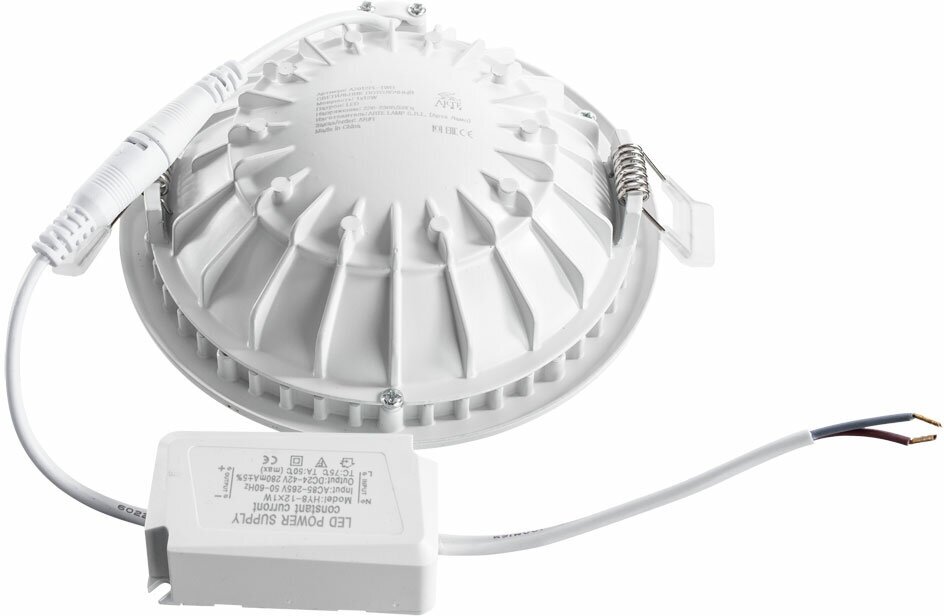 Точечный встраиваемый светильник Arte Lamp RIFLESSIONE A7012PL-1WH