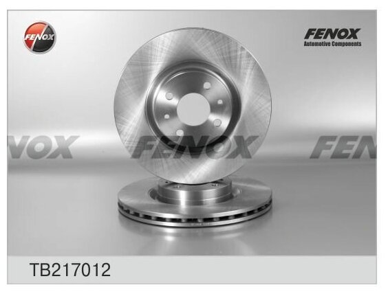 Диск тормозной Fiat Doblo 01-, FENOX TB217012