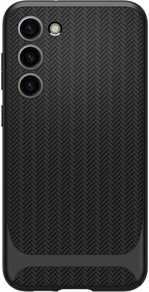 Чехол Spigen Neo Hybrid Black для Samsung Galaxy S23, пластик, чёрный