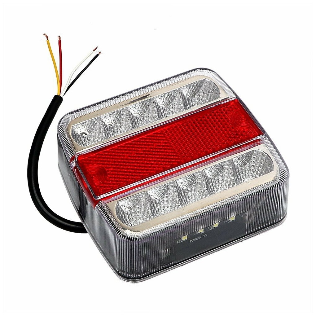 Задний фонарь ТехАвтоСвет для прицепа стоп, габарит, поворотник, 12-24В ...