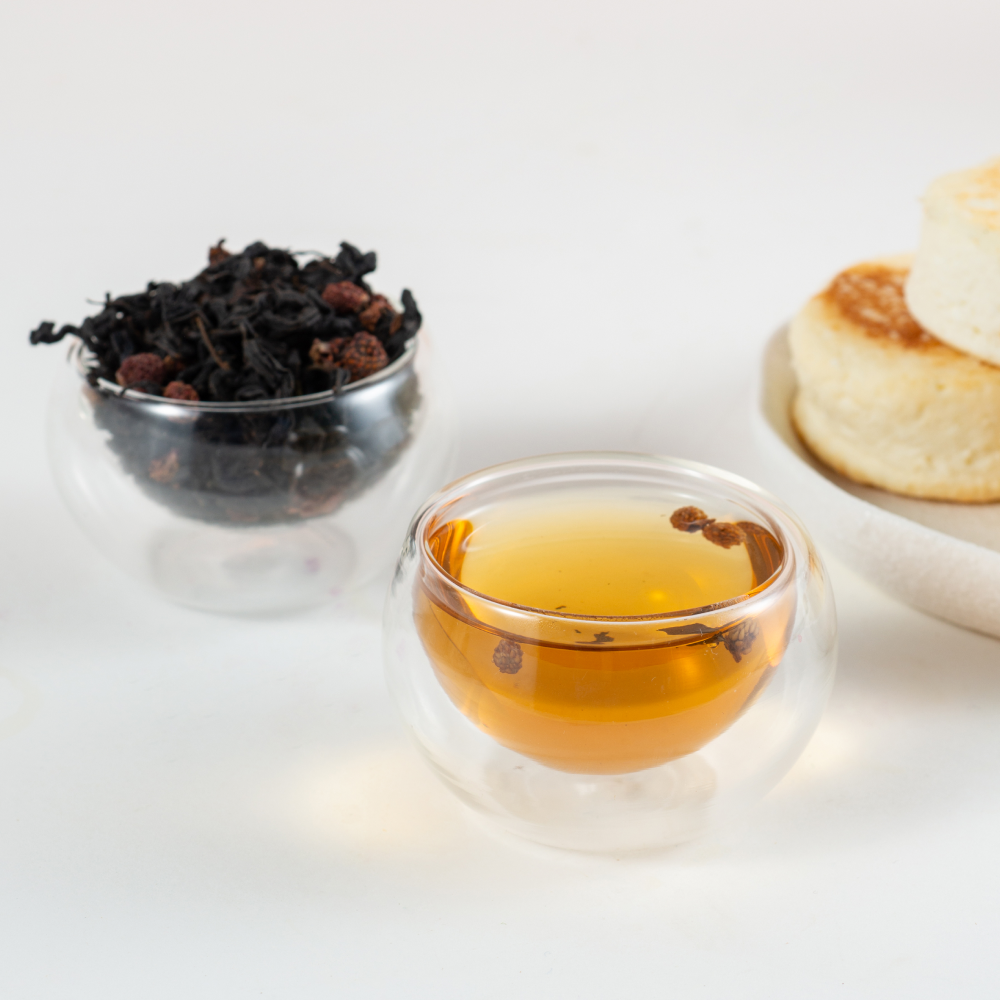 Чай Иван-чай ферментированный с лесной земляникой Предгорья Белухи / Smart Bee, 100 гр - фотография № 5