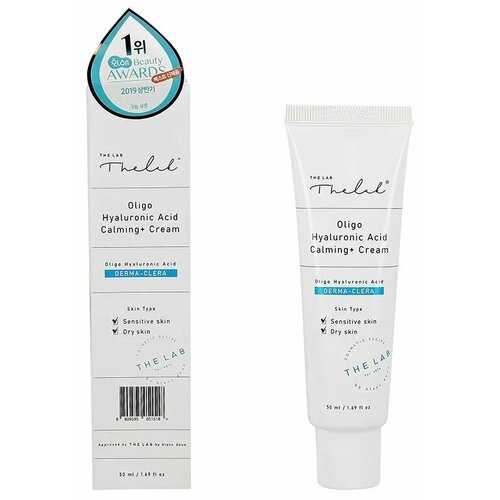 Крем для лица THE LAB с гиалуроновой кислотой (увлажняющий и успокаивающий), 50 мл