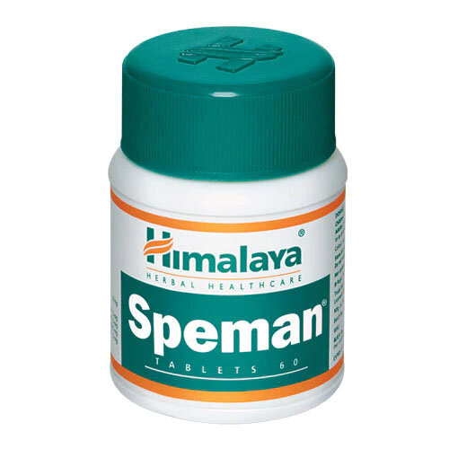 Экстракт растений Спеман Хималая (Speman Himalaya Herbals), улучшение потенции, лечение мужского бесплодия, заболевания простаты, 2х60 таб.