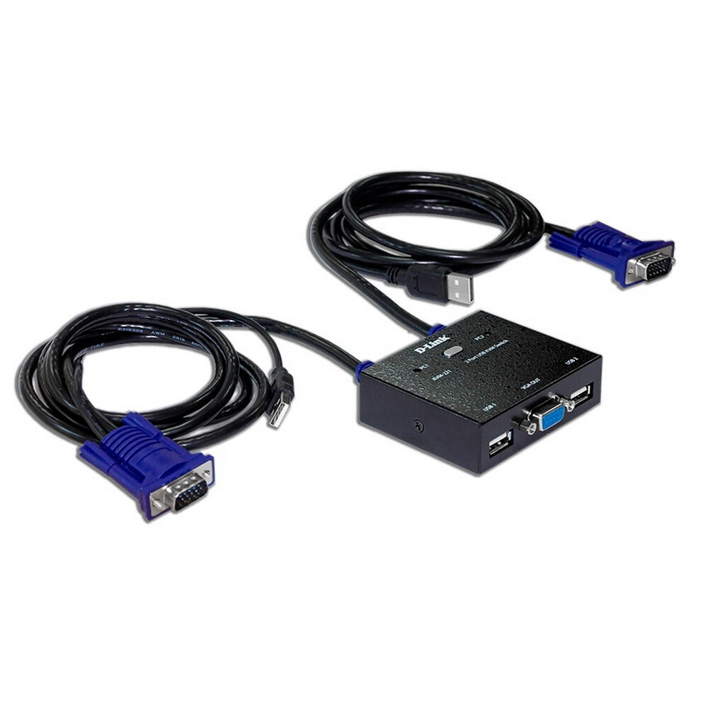 KVM-переключатель D-Link KVM-221