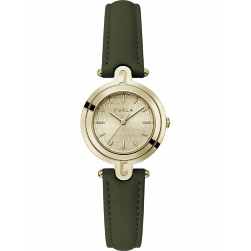 Наручные часы FURLA Basic WW00050015L2, золотой, зеленый