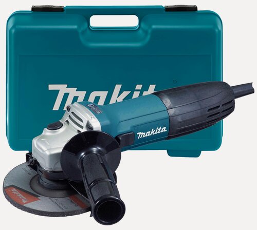 Изображение товара Угловая шлифмашина Makita, 125 мм, 720 Вт, 11000 об/мин, в кейсе, GA5030RK