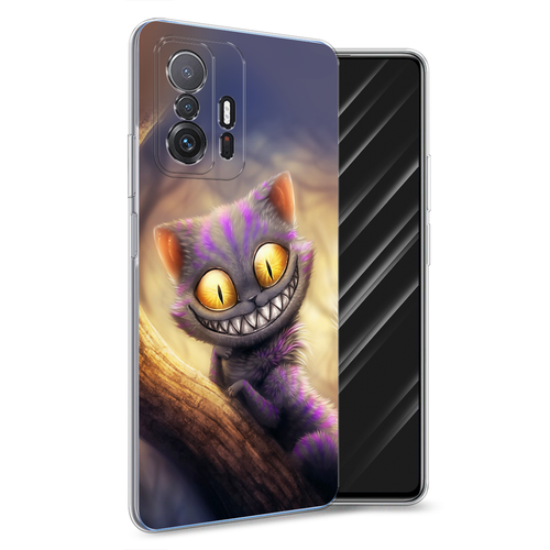 Силиконовый чехол на Xiaomi Mi 11T / Сяоми Ми 11T Cheshire Cat