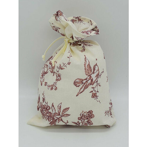 Мешочек для хранения продуктов Argnord Райский сад красный 30х40