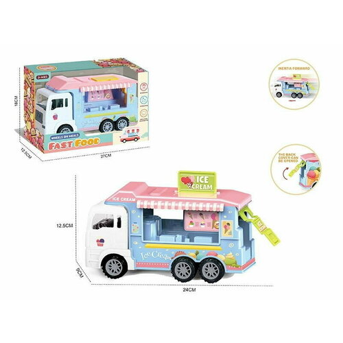 Next Грузовой автомобиль Ice Cream инерционный 158-10 с 3 лет