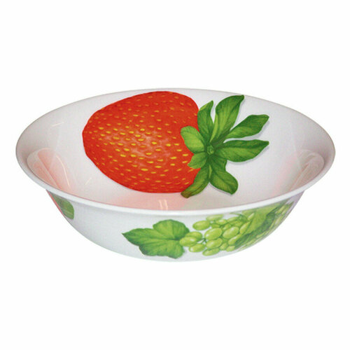 Салатник Taitu Свобода Фрукт 16,5 см, фарфор костяной, красный