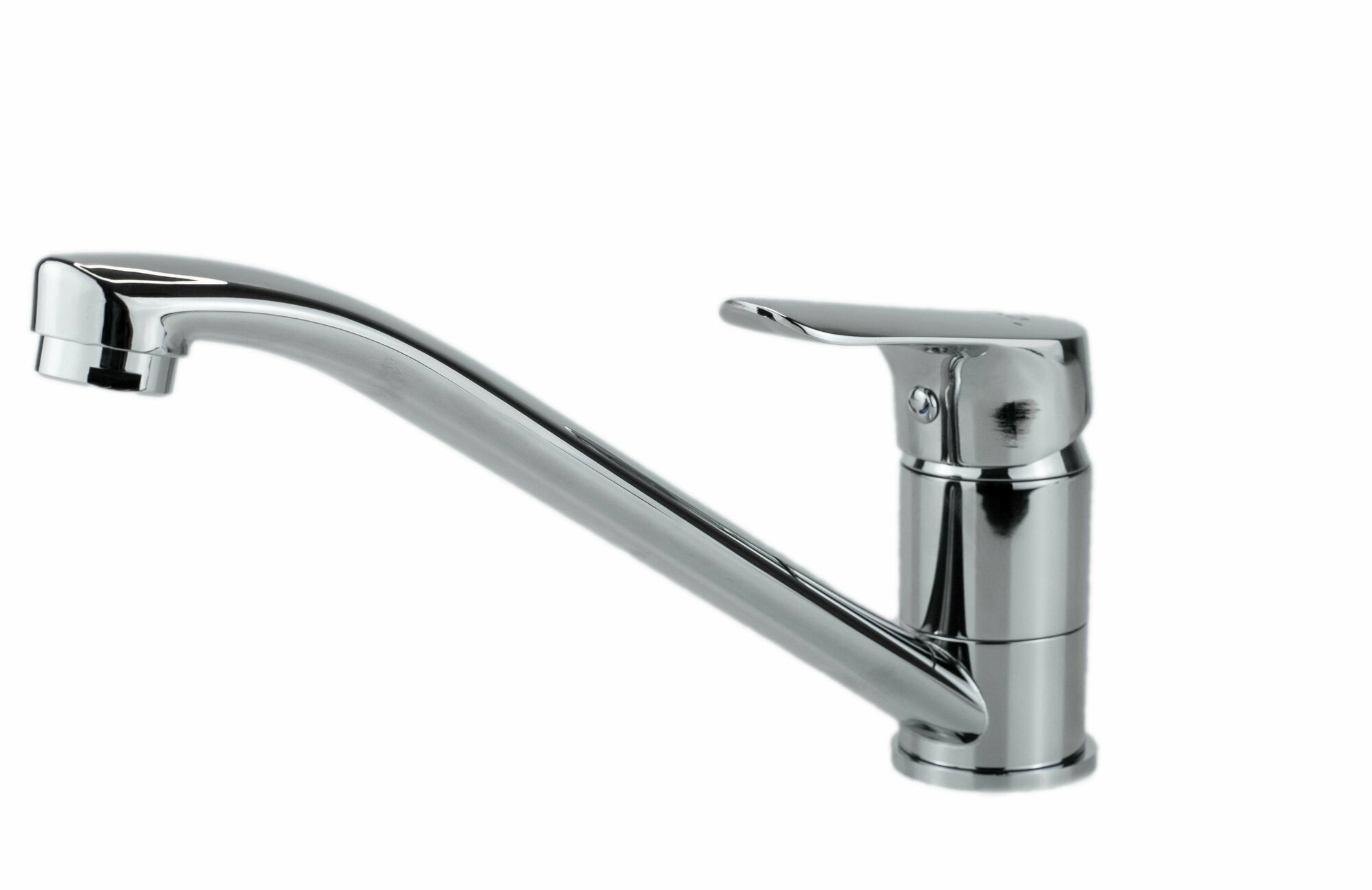 фото ESKO. Смеситель для кухни с длинным, поворотным изливом, латунь/смеситель для мойки