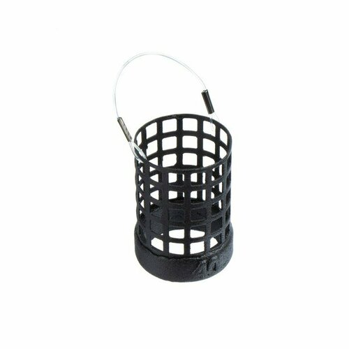 фото Груз-кормушка металлическая x-feeder me bullet hawk m perfo, цвет matt black, 40 г, 30 мл
