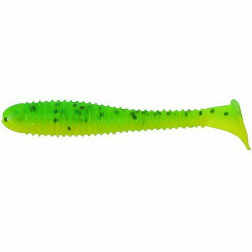 виброхвост catcher electric green 9 см 5 шт Виброхвост Catcher Green Lime, 9 см, 5 шт.