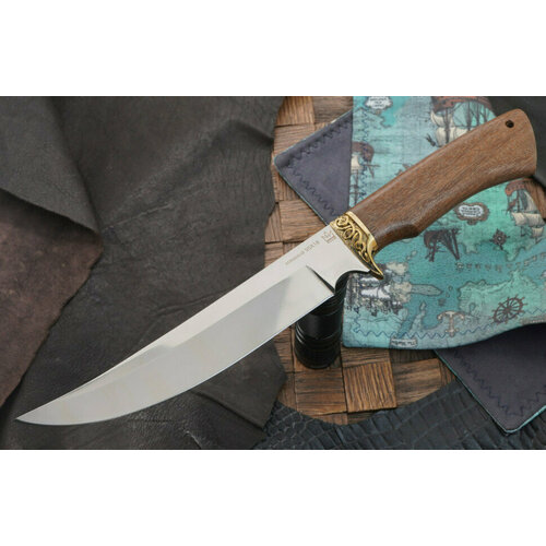 Мастерская Самойлова нож Сокол 4, сталь 95Х18, литье латунь нож сокол сталь 95х18