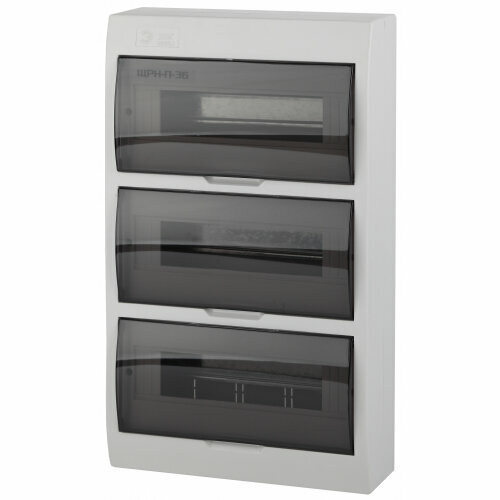 Бокс ЭРА ЩРН-П-36 модуля навес. пластик IP41 SIMPLE (5)