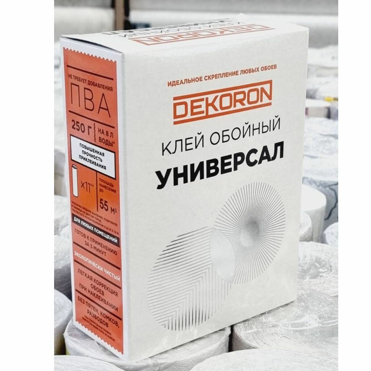 Клей Dekoron обойный универсальный 250г