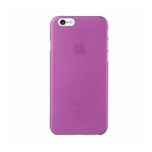 Чехол пластиковый Ozaki O! coat Jelly на Apple iPhone 6. Цвет: фиолетовый.