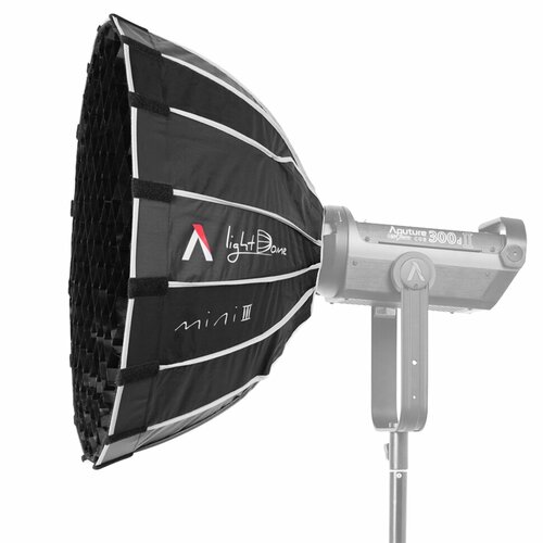 Софтбокс Aputure Light Dome Mini III с сотами APS0005A3T софтбокс aputure light box 30х120 см