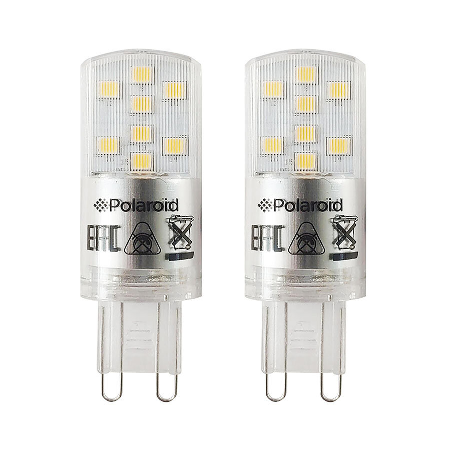 фото Светодиодная лампа Polaroid 220V G 4W 3000K G9 350lm (2 шт.)