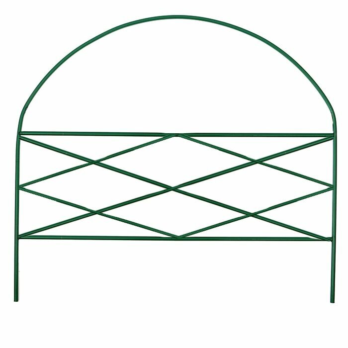 Забор садово парковый металл `Ромб` h-0675 м L-2425 м