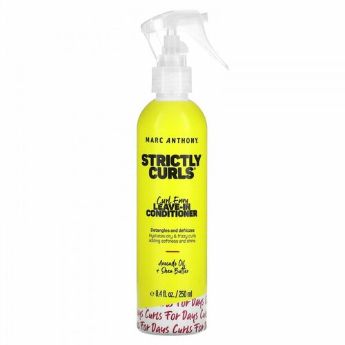 Marc Anthony, Strictly Curls, Curl Envy Leave-In Conditioner, Avocado Oil + Shea Butter, 8.4 fl oz (250 ml)