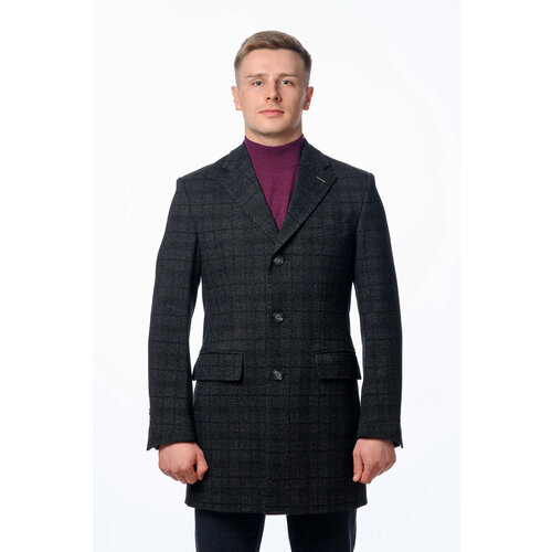 фото Пальто truvor, размер 46/182, черный