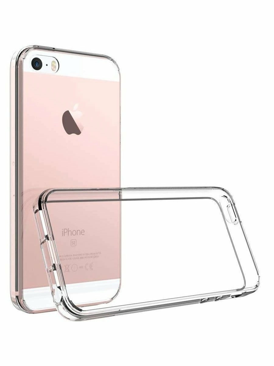 ClipCase Zibelino Ultra Thin для Apple iPhone 5/SE прозрачный