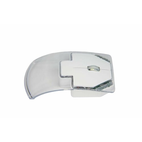 Прозрачная компьютерная мышь с подсветкой мышь беспроводная оптическая эргономичная бесшумная 24G 799₽