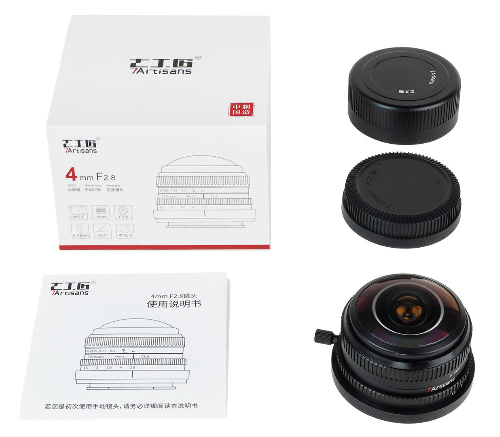 Объектив 7artisans 4mm F/2.8 Sony (E Mount) — фото 9