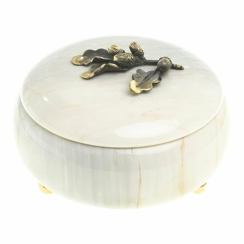 Шкатулка круглая 