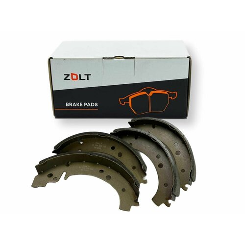 Колодка тормозная задняя ВАЗ 2101-07, 2121, 2123 (к-кт 4 шт) ZOLT арт. ZL 909 003