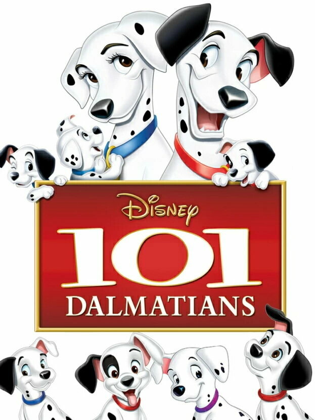 Плакат, постер на бумаге 101 Dalmatians/101 Далматинец/животные. Размер 21 х 30 см