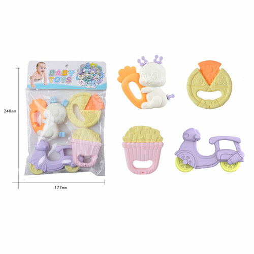 Погремушки для новорожденных Baby Toys / 4шт в наборе