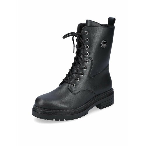 фото Ботинки rieker, размер 38, черный