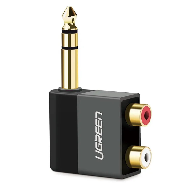 Адаптер UGREEN 40846_ 6.35 mm/2RCA, черный - фото №8