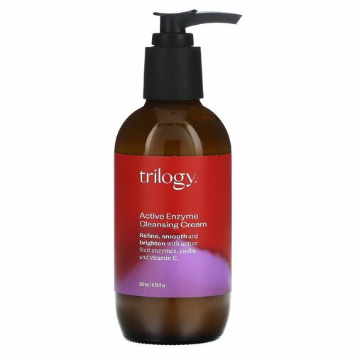 Trilogy, Active Enzyme Cleansing Cream, For Ageing Skin, 6.76 fl oz (200 ml)