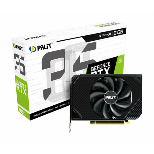 Видеокарта PALIT GeForce RTX 3050 STORMX 8G NE63050018P1-1070F 3293000₽