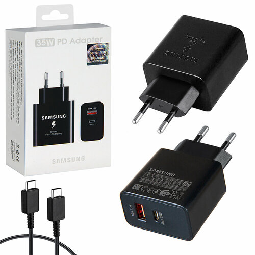 СЗУ Samsung 35W PD Adapter черный samsung 25w pd adapter black