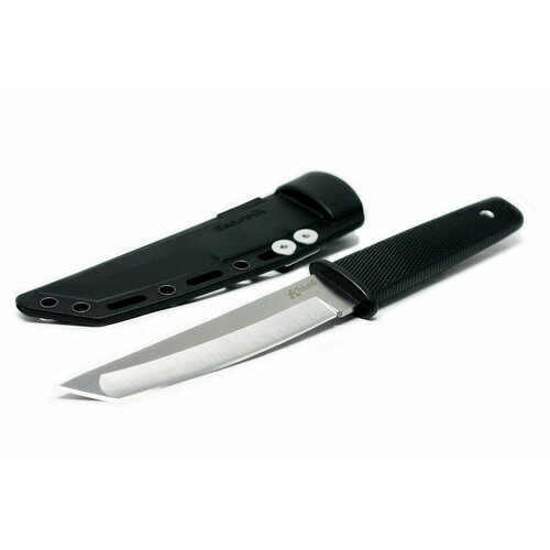 Нож фиксированный KOBUN T17 - серебристый. нож cold steel roach belly фиксированный клинок german 4116 ножны кордура