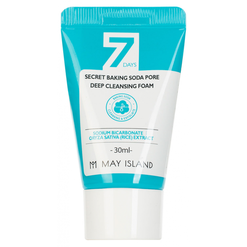 May Island Пенка для умывания с содой 7 Days Secret Baking Soda Pore Deep Cleansing Foam, 30 мл