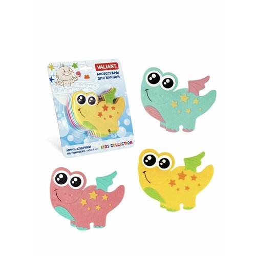 Мини коврик Дракоша 6шт