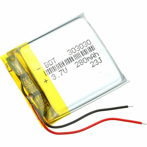 Аккумулятор 3.7V 0.28Ah Li-Po 303030