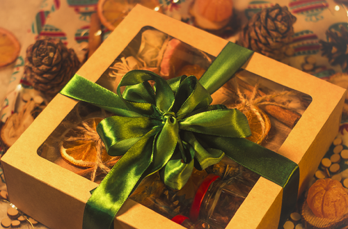 Изображение товара Подарочный набор Что подарить, чай, мёд, подставки, декор, 300 г